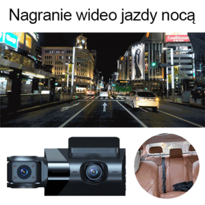 3-Kanałowa Kamera Samochodowa z WiFi
